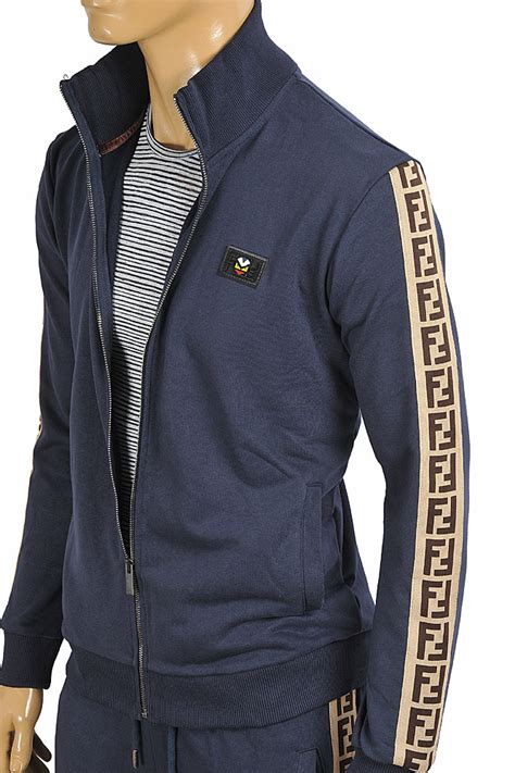 fendi jacket mens sale|fendi jogging suits.